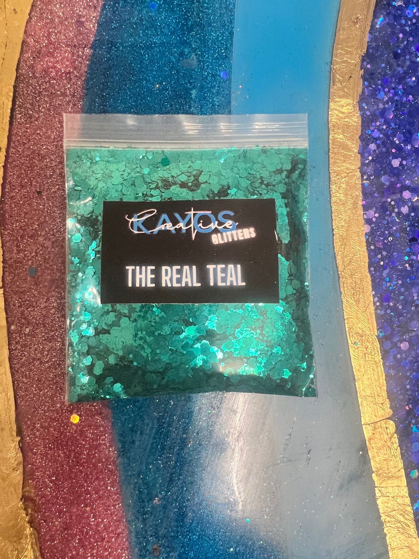 The Real Teal | Chunky Glitter Mix