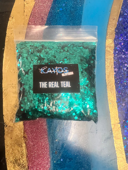 The Real Teal | Chunky Glitter Mix