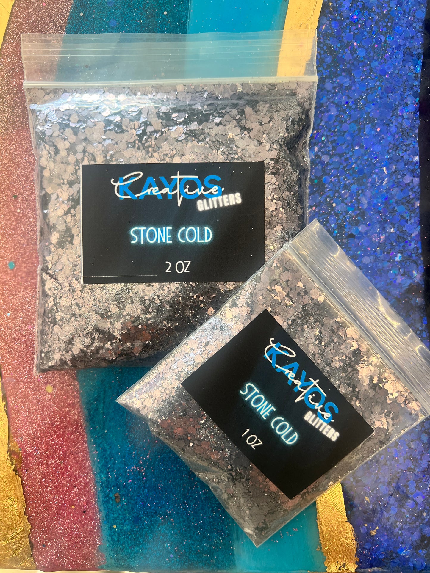 Stone Cold | Chunky Glitter Mix