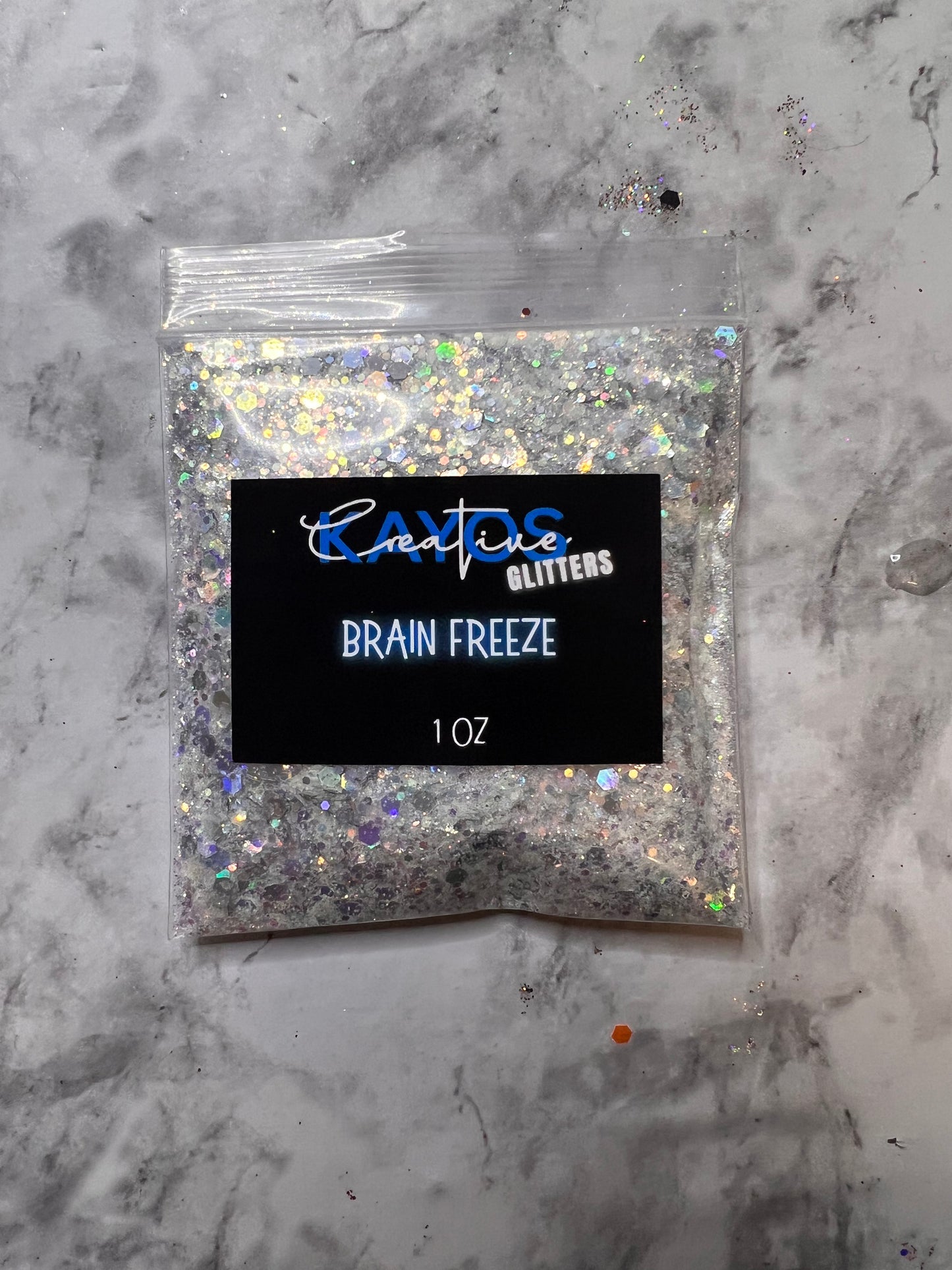 Brain Freeze | Chunky Glitter Mix